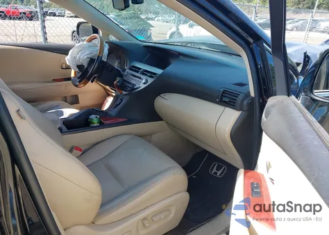 2010 Lexus Rx 350 z USA, uszkodzony, nr VIN 2T2BK1BA3AC047475